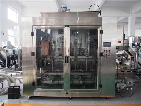 Automātiska pārtikas eļļas iepildīšanas mašīna un olīveļļas iepakošanas mašīna