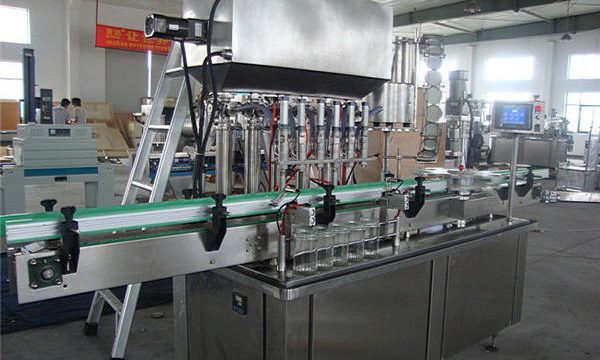 Pilnībā automātiska tomātu kečupu uzpildes mašīna