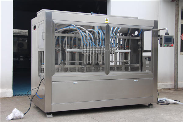 Pilnībā automātiska medus iepildīšanas mašīna pudelēs 