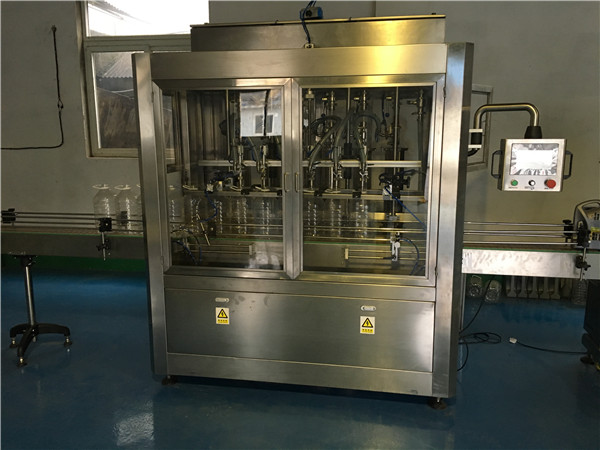 Ķīnas lineārā tipa pārtikas eļļas iepildīšanas mašīna