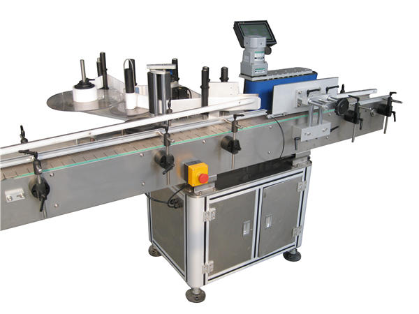 Automātisko uzlīmju apaļo pudeļu marķēšanas mašīnu ražotājs